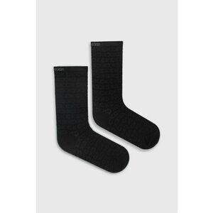Ponožky Calvin Klein (2-pak) dámske, čierna farba vyobraziť