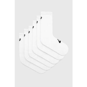 Ponožky Asics (6-pak) biela farba vyobraziť