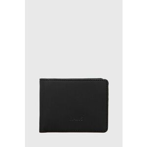 Peňaženka Rains 16600 Folded Wallet čierna farba vyobraziť