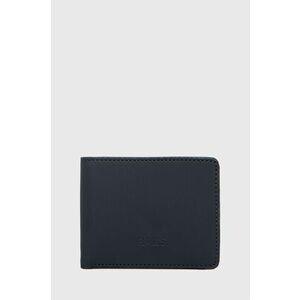 Peňaženka Rains 16600 Folded Wallet tmavomodrá farba vyobraziť
