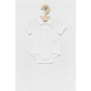 Body pre bábätká Polo Ralph Lauren biela farba vyobraziť