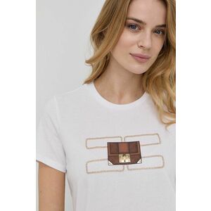 Elisabetta Franchi - Bavlnené tričko vyobraziť