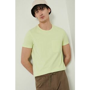 Bavlnené tričko Medicine zelená farba, jednofarebné vyobraziť