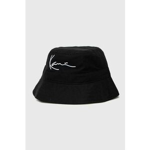 Bavlnený klobúk Karl Kani ESSKKMACCBH01BLK-black, čierna farba, bavlnený vyobraziť