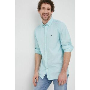 Bavlnená košeľa Tommy Hilfiger pánska, regular, s golierom button-down vyobraziť