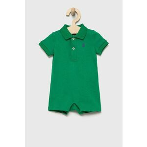 Bavlnené body pre bábätká Polo Ralph Lauren zelená farba vyobraziť