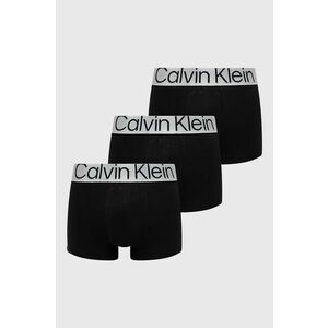 Boxerky Calvin Klein Underwear (3-pak) pánske, čierna farba vyobraziť