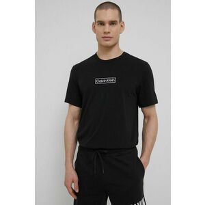 Tričko Calvin Klein Underwear pánske, čierna farba, s potlačou vyobraziť