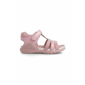 Detské kožené sandále Biomecanics ružová farba vyobraziť