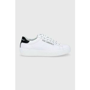 Topánky Karl Lagerfeld Kupsole Iii biela farba, vyobraziť