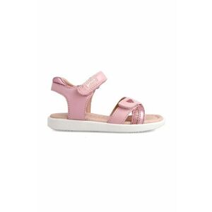 Detské kožené sandále Garvalin ružová farba vyobraziť