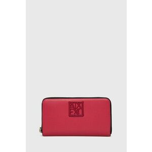 Peňaženka Armani Exchange dámsky, ružová farba vyobraziť
