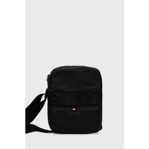 Malá taška Tommy Hilfiger čierna farba vyobraziť