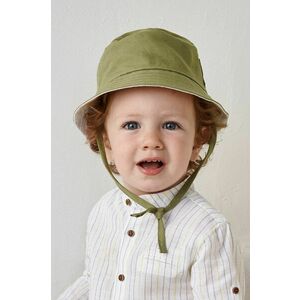 Detský obojstranný klobúk Mayoral zelená farba, vyobraziť
