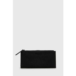 Peňaženka Desigual dámsky, čierna farba vyobraziť