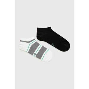 Ponožky Tommy Hilfiger (2-pak) pánske, čierna farba vyobraziť