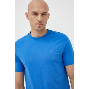 Bavlnené tričko Boss jednofarebné vyobraziť