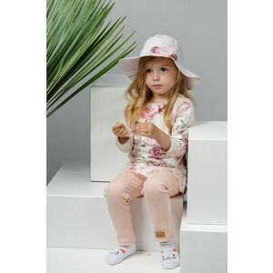 Detský klobúk Jamiks ružová farba, bavlnený vyobraziť
