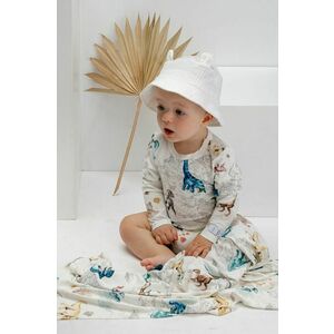 Detský klobúk Jamiks béžová farba, bavlnený vyobraziť