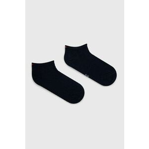 Ponožky Tommy Hilfiger (2-pak) dámske, tmavomodrá farba vyobraziť