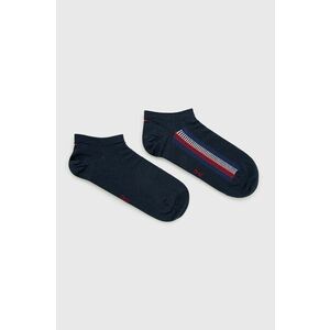 Ponožky Tommy Hilfiger (2-pak) pánske, tmavomodrá farba vyobraziť