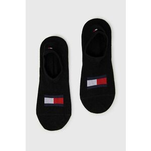 Ponožky Tommy Hilfiger (2-pak) čierna farba vyobraziť
