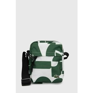 Malá taška Lacoste zelená farba vyobraziť