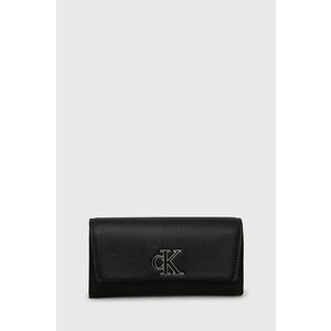 Peňaženka Calvin Klein Jeans dámsky, čierna farba vyobraziť