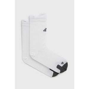 Ponožky adidas Performance pánske, biela farba vyobraziť