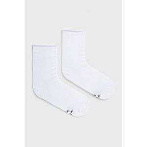 Ponožky Outhorn (2-pak) dámske, biela farba vyobraziť