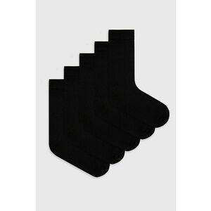 Ponožky Brave Soul (5-pak) pánske, čierna farba vyobraziť