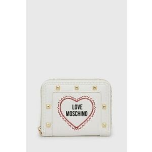 Peňaženka Love Moschino dámsky, biela farba vyobraziť