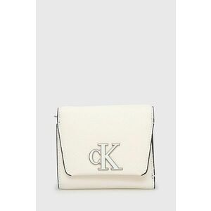 Peňaženka Calvin Klein Jeans dámsky, biela farba vyobraziť