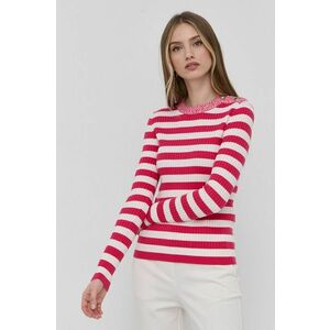 Vlnený sveter MAX&Co. dámsky, ružová farba, tenký, vyobraziť