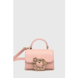 Kožená kabelka Kate Spade ružová farba vyobraziť