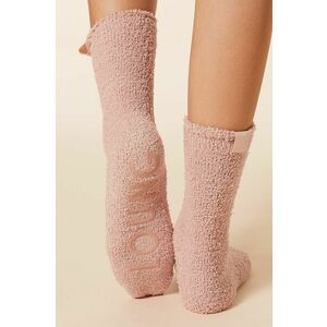 Ponožky Etam (2-pak) dámske, ružová farba vyobraziť