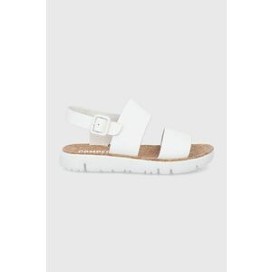 Kožené sandále Camper Oruga Sandal dámske, biela farba, vyobraziť