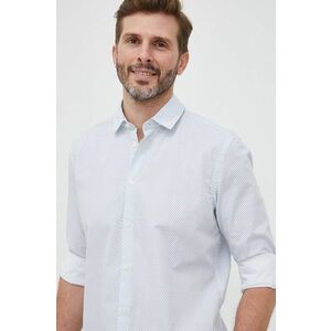 Bavlnená košeľa Sisley pánska, regular, s klasickým golierom vyobraziť