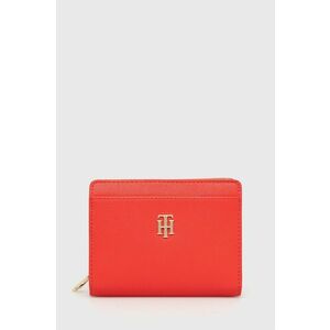 Peňaženka Tommy Hilfiger dámsky, červená farba vyobraziť