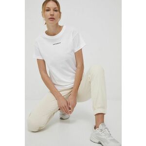 Tréningové tričko New Balance biela farba, vyobraziť