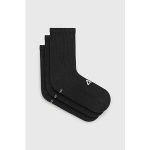 Ponožky 4F (3-pak) pánske, čierna farba vyobraziť