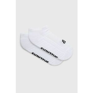 Ponožky Skechers (2-pak) biela farba vyobraziť