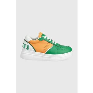 Detské topánky Guess zelená farba vyobraziť