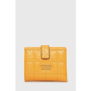 Peňaženka Guess dámsky, oranžová farba vyobraziť