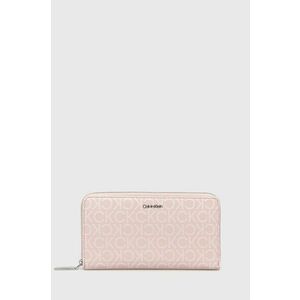 Peňaženka Calvin Klein dámsky, ružová farba vyobraziť