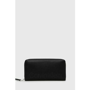 Peňaženka Calvin Klein dámsky, čierna farba vyobraziť