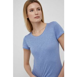 Tričko Sisley dámsky, fialová farba, vyobraziť