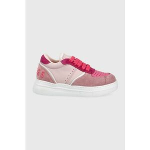 Topánky Guess ružová farba vyobraziť