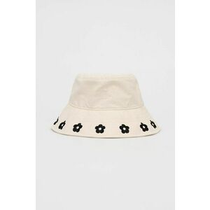Bavlnený klobúk Vans X Sandy Liang béžová farba, bavlnený vyobraziť
