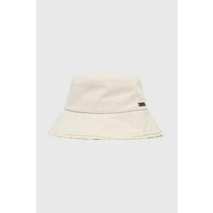 Bavlnený klobúk Roxy béžová farba, bavlnený vyobraziť